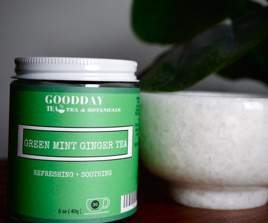 GREEN MINT GINGER TEA